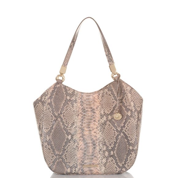 NWT BRAHMIN MARIANNA MARE LEATHER LG TOTE HANDBAG